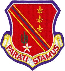 127th Tactical Reconnaissance Group
Translation: PARATI STAMUS - We Stand Ready
