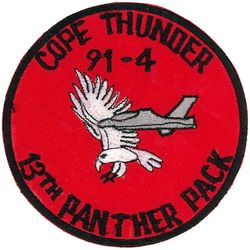 13th Fighter Squadron Exercise COPE THUNDER 1991-04
