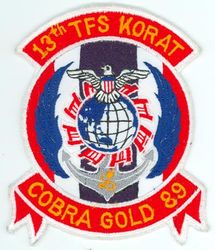13th Tactical Fighter Squadron Exercise COBRA GOLD 1989
