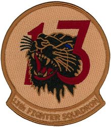 13th Fighter Squadron 
Keywords: desert
