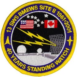 13th Space Warning Squadron 40th Anniversary
