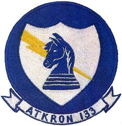 Attack Squadron 133 (VA-133)
VA-133 "Blue Knights"
1961-1962
Douglas A4D-2 (A-4B) Skyhawk 

Established as VA-133 on 21 Aug 1961.
Disestablished on 1 Oct 1962.
