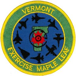 134th Fighter Squadron Exercise MAPLE LEAF 
