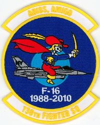 138th Fighter Squadron F-16 Retirement
