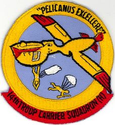 14th Troop Carrier Squadron, Heavy
Constituted 14th Transport Squadron on 20 Nov 1940. Activated on 4 Dec 1940. Redesignated 14th Troop Carrier Squadron on 4 Jul 1942. Inactivated on 31 Jul 1945. Activated on 30 Sep 1946. Redesignated: 14th Troop Carrier Squadron, Medium, on 1 Jul 1948; 14th Troop Carrier Squadron, Heavy, on 15 Aug 1948; 14th Military Airlift Squadron on 8 Jan 1966; 14th Airlift Squadron on 1 Jan 1992-.
