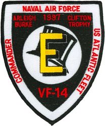 Fighter Squadron 14 (VF-14) Battle Effectiveness Award 1997
VF-14 "Tophatters"
1997
Grumman F-14A Tomcat 
