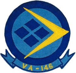 Attack Squadron 146 (VA-146)
VA-146 "Blue Diamonds"
1960-late 1960's
North American FJ-4B Fury
Douglas A4D-2N (A-4C); A4D-2 (A-4B) Skyhawk 
Chance Vought A-7B Corsair II

