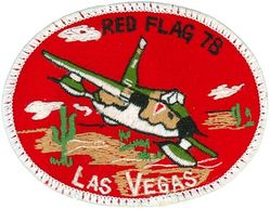 149th Tactical Fighter Squadron Exercise RED FLAG 1978
