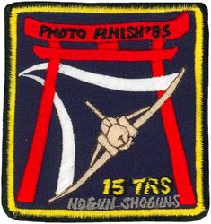 15th Tactical Reconnaissance Squadron Photo Finish Competition 1985
