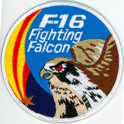 152d Fighter Squadron F-16 Swirl
