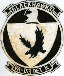 Attack Squadron 153 (VA-153) Detachment Romeo
VA-153 "Blackhawks"
Apr-May 1964 (EastPac) & Jun 1964 to Dec 1964 (WestPac, Vietnam War) 
VA-153 formed Detachment Romeo to serve aboard the Kearsarge, CVS-33, to provide air protection to the anti-submarine group CVSG-53. 
