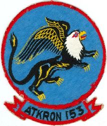 Attack Squadron 153 (VA-153)
VA-153 "Blue Tail Flies"
1960'S-1977
Douglas A4D-2N (A-4C); A4D-5 (A-4E);  A-4F Skyhawk
Vought A-7A; A-7B Corsair II

