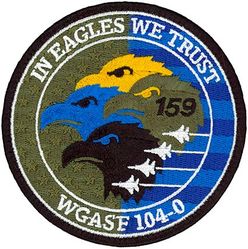 159th Fighter Squadron F-15 Morale
Made by Patrick Van Dam as a fundraiser to help support the family of F-15C pilot from the 44th Fighter Squadron that crashed on 10 Jun 2018, and needed substantial medical treatment requiring his family to relocate to be near him.
