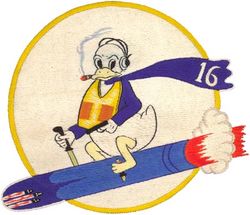 16th Fighter Squadron (Single Engine); 16th Fighter Squadron (Jet Propelled); 16th Fighter Squadron (Jet); 16th Fighter-Interceptor Squadron
