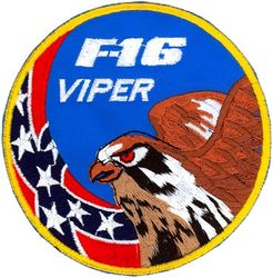 160th Fighter Squadron F-16 Swirl
