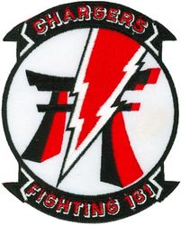Fighter Squadron 161 (VF-161) 
VF-161 "Chargers" 
1982-1988
Established as VF-161 on 1 Sep 1960; VFA-161 on 1 Jun 1986-1 Apr 1988.
McDonnell Douglas F-4 B/N/J/S Phantom II
