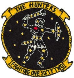 Fighter Squadron 162 (VF-162)
VF-162 "Hunters" 
Established on 1 Sep 1960-29 Jan 1971. 
Douglas F4D-1 Skyray
Vought F-8A/E/J/H Crusader
