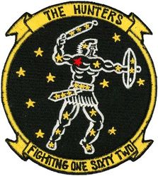 Fighter Squadron 162 (VF-162)
VF-162 "Hunters" 
Established on 1 Sep 1960-29 Jan 1971. 
Douglas F4D-1 Skyray
Vought F-8A/E/J/H Crusader
