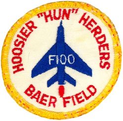 163d Tactical Fighter Squadron F-100
