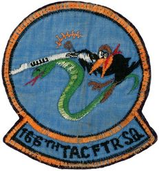 166th Tactical Fighter Squadron
Deployed with F-100s to Korea for the Pueblo Crisis in 1968.
