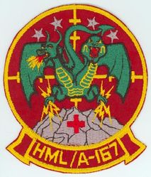 Marine Light Attack Helicopter Squadron 167 (HML/A-167)
HML/A-167 "Warriors"
1986
Bell AH-1 Cobra 
