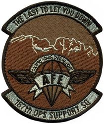 167th Operations Support Squadron Aircrew Flight Equipment
Keywords: OCP
