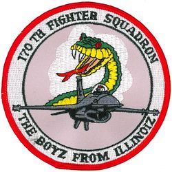 170th Fighter Squadron F-16
