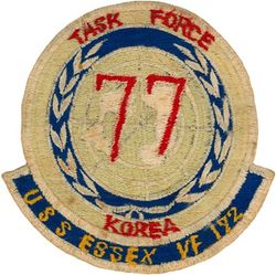 Fighter Squadron 172 (VF-172) Task Force 77 Korea
VA-172 "Blue Bolts"
1950
Established as VBF-82 on 20 Aug 1945; VF-18A on 15 Nov 1946; VF-171 on 11 Aug 1948; VA-172 on 1 Nov 1955-15 Jan 1971. 
Grumman F8F
McDonnell FH-1 Phantom
McDonnell F2H-1/2 Banshee
