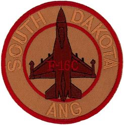 175th Fighter Squadron F-16C
Keywords: desert