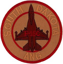 175th Fighter Squadron F-16C
Keywords: desert