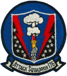 Attack Squadron 176 (VA-176) 
VA-176 "Thunderbolts"
1960's-1974
Douglas AD-6 (A-1H) Skyraider
Grumman A-6A; KA-6D Intruder
