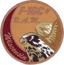 176th Fighter Squadron F-16C+ Swirl
Keywords: desert
