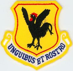 18th Wing
Translation: UNGUIBUS ET ROSTRO = With Talons and Beak
