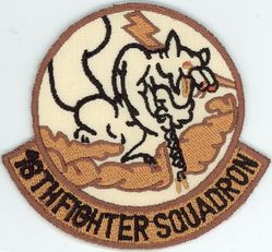 18th Fighter Squadron
Keywords: desert