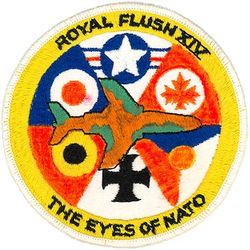 18th Tactical Reconnaissance Squadron ROYAL FLUSH XIV Competition
ROYAL FLUSH was an aerial reconnaissance competition among NATO reconnaissance units. 
