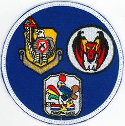 18th Tactical Fighter Wing Gaggle
Gaggle: 67th Tactical Fighter Squadron, 44th Tactical Fighter Squadron & 12th Tactical Fighter Squadron. 

