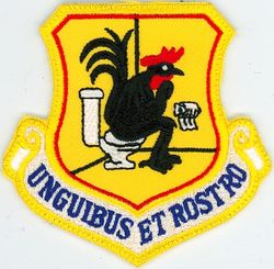 18th Wing Morale
Translation: UNGUIBUS ET ROSTRO = With Talons and Beak

