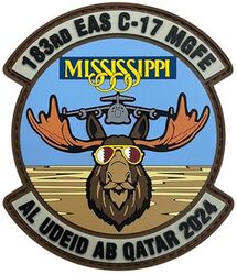 183d Expeditionary Airlift Squadron C-17 Mission Generation Force Element Operation INHERENT RESOLVE 2024
Keywords: PVC