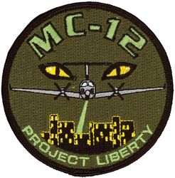 186th Air Refueling Wing MC-12 Project LIBERTY
The name Project Liberty was derived from the Liberty cargo ships built by the U.S. during World War II. The ships were cheap and quick to build and symbolized U.S. wartime industrial output. The two-and-a-half year training program developed into a "bridge" mission maintaining critical manpower support as the 186th ARW awaited arrival of the C-27J transport aircraft this October 2012. However, cuts in Department of Defense spending eliminated the C-27J from the active inventory and in 2013, the wing returned to flying the Boeing KC-135 
Keywords: OCP