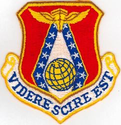 188th Tactical Reconnaissance Group
Translation: VIDERE SCIRE EST = To See is to Know 
