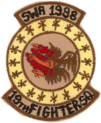 19th Fighter Squadron Operation SOUTHERN WATCH 1998
Keywords: desert