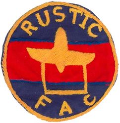 19th Tactical Air Support Squadron (Light) Rustic Forward Air Controller
