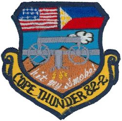 19th Tactical Air Support Squadron (Light) Exercise COPE THUNDER 1982-2
