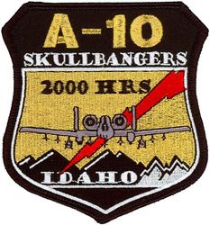 190th Fighter Squadron A-10 2000 Hours

