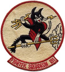 Fighter Squadron 191
VF-191 " Satan's Kittens"       
Established as VF-19 on 15 Aug 1943; VF-19A on 15 Nov 1946; VF-191 on 24 Aug 1948-1 March 1978.  
Vought F-8A/E/J Crusader
McDonnell Douglas F-4J Phantom II

