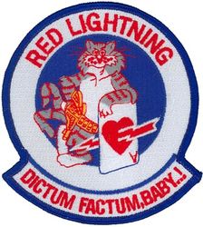 Fighter Squadron 194 (VF-194) (4th) F-14 Tomcat
Established as Fighter Squadron NINETY ONE (VF-91) (2nd) on 26 Mar 1952. Redesignated Fighter Squadron ONE HUNDRED NINETY FOUR (VF-194) (3rd) “Red Lightning” on 1 Aug 1963. Disestablished on 1 Mar 1978. Reestablished on 1 Dec 1986. Disestablished on 29 Apr 1988.

Grumman F-14A Tomcat, 1986-1988

Deployments.
24 Jul 1987-5 Aug 1987	USS Enterprise (CVN-65) CVW-10, F-14A, NorPac

