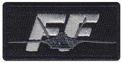 1st Fighter Wing F-22 Pencil Pocket Tab
