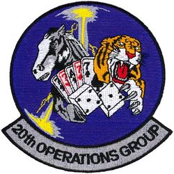 20th Operations Group Gaggle
Gaggle: 20th Operations Support Squadron, 55th Fighter Squadron, 77th Fighter Squadron & 79th Fighter Squadron. 
