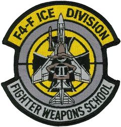 20th Fighter Squadron F-4F ICE Division Fighter Weapons School
