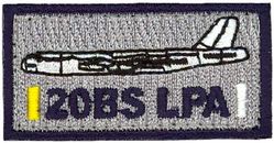20th Bomb Squadron Lieutenant’s Protection Association Pencil Pocket Tab
